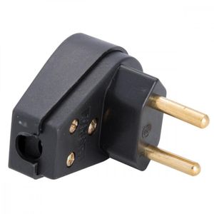 Plugue Angular 2p 10 A 250 V Tramontina Preto