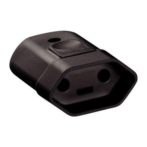 Plugue Fêmea 2p 250 V 20 A Tramontina Preto