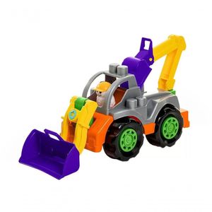 Trator Didático Rodadinhos Blocks - Ta Te Ti