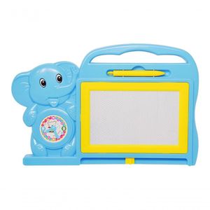 Quadro Mágico Infantil - 33x21 Cm - Dm Toys - Elefante