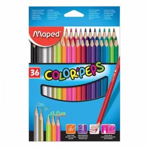Lápis De Cor Triangular - 36 Cores - Maped
