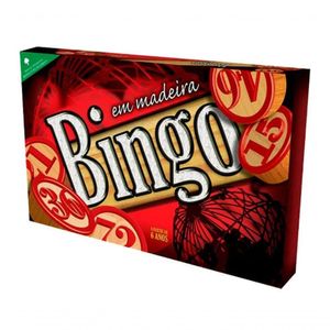 Jogo Bingo Em Madeira - Pais E Filhos