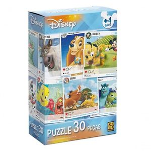 Puzzle 30 Peças - Grow - Mundo Disney