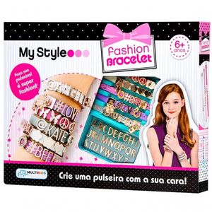 Kit Pulseiras C- Letras My Style - Multikids