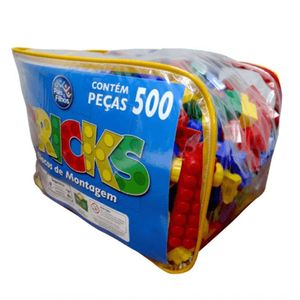 Bricks 500 Peças - Pais E Filhos