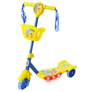 Patinete Infantil C- Cesta Floresta Divertida - Dm Toys