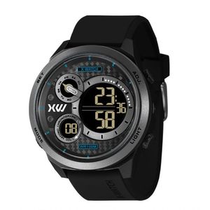 Relógio De Pulso Digital Masculino Esportivo Preto-cinza Xmppd665 Pxpx - X Watch
