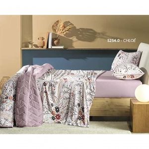 Jogo De Cama 4pc Casal Malha 100% Algodao C/debrum - Chloe