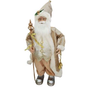 Papai Noel Sentado Roupa Veludo 62cm