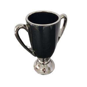 Vaso Taça Em Cerâmica 24cm