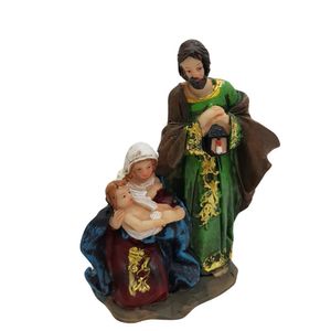 Sagrada Família Em Resina Mini 11cm
