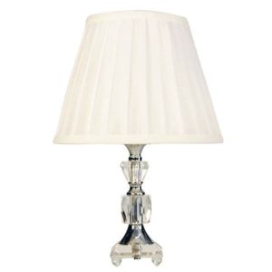 Abajur "cristal " Mesa Quarto Sala Decoração 35cm 37cm