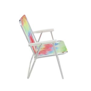 Cadeira Bel Alta Aluminio Comfort Tie Dye