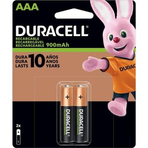 Pilha Duracell Recarregavel Aaa 900mah Com 2 Pilhas