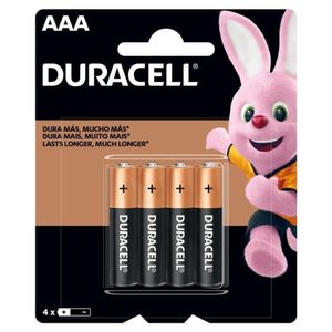 Pilha Duracell Alcalina 1 5v Aaa Mn2400 Com 4