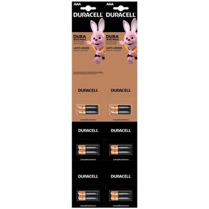 Pilha Duracell Alcalina 1 5v Aaa Mn2400 Com 12