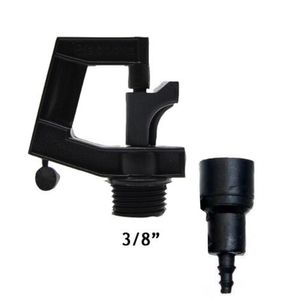 Microaspersor Micrão 3-8" Rotor Rain + Adaptador Para Micro Tubo Plasnova Irrigação 5unid Cor Lilás