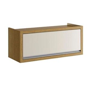Armário De Geladeira Ditália Nice Com 1 Porta Diamond Com Off White