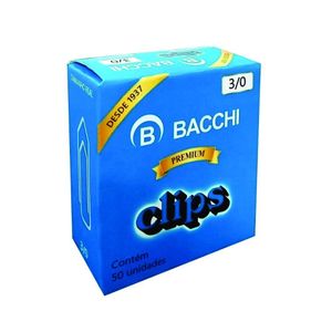 Clips 3/0 C/50 Un. Bacchi