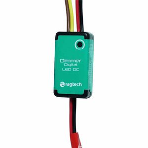 Dimmer Digital Ragtech Dld8 P- Fita E Lâmpadas Led Dc 100W-1