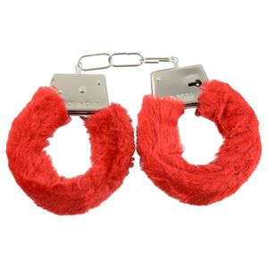 Algemas De Metal Erotica Revestida Com Pelucia Diversão
