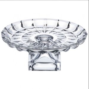 Prato Para Bolo Em Cristal Com Pé 29,50 Cm L`hermitage Transparente
