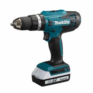 Parafusadeira Furadeira 13mm 18v 1400 Rpm Com Bateria Carregador E Bit Hp488dw Makita