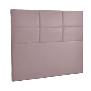 Cabeceira Estofada Milena 1,60 Solteiro Veludo Star Confort Rose