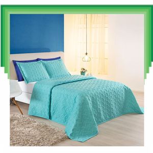 Colcha Cobre Leito Valença King 3 Peças Dupla Face - Tiffany