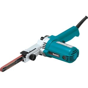 Lixadeira De Cinta 9mm 3-8\'\' 500w Com Braço Extensor E Lixa Adaptável A Coletor 9032 220v Makita