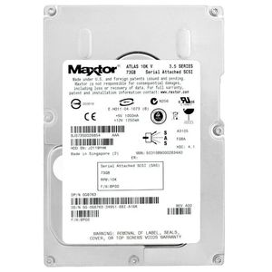 Hd Sas Dell Maxtor 73gb 10k 3.5 0g8763 G8763