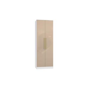 Guarda-roupa 2 Pts 2 Gvts Kappesberg Adapt Branco-macadâmia