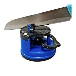 Afiador - Amolador De Faca Redondo Com Base De Ventosa