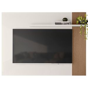 Painel Para Tv 40 Pol 120 Cm 13936 Off White Madeira Dmad Off White Madeira