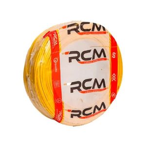 Cabo Flexível 750v 0,50mm Rolo De 100m Rcm Amarelo