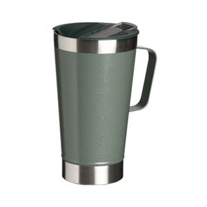 Caneca Térmica Inox Com Abridor 500ml Personalizada Com Sua Marca Ou Nome - 04082 Cor Verde