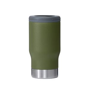 Copo Térmico Inox 380ml 6 Em 1 Multiuso - 04014 Cor Verde Escuro