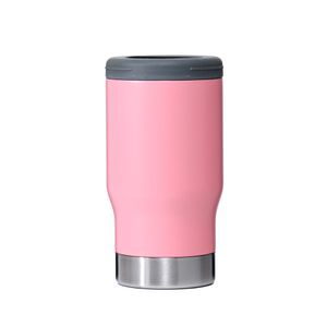 Copo Térmico Inox 380ml 6 Em 1 Multiuso - 04014 Cor Rosa