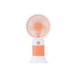 Mini Ventilador Recarregável Personalizado - 05042 Cor Laranja