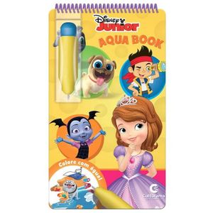 Livro Infantil De Colorir Com água Disney Junior