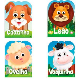 Kit Com 4 Livros Infantil Para Ler - Coleção Olha Quem Sou