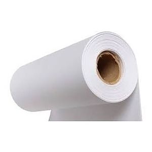 Papel Kraft Branco 50g Com 60cm De Largura X 50 Metros