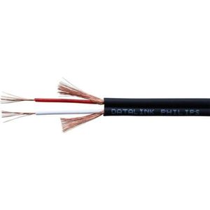 Cabo Paralelo Philips 2x0,20mm Preto Datalink - Rl - 100