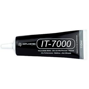 Cola Para Tela Celular It7000 Preta 110Ml