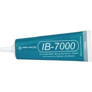 Cola Multiuso Transparente Ib7000 Implastec - Cx - 12