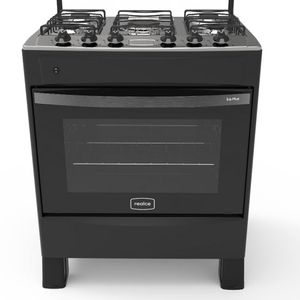 Fogão Iris Plus 5 Bocas Preto - Realce