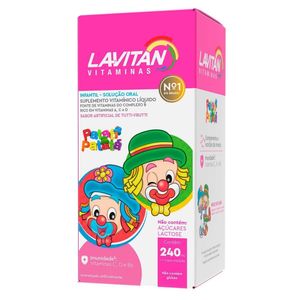 Lavitan Vitamina Infantil Comp Mast Fr 60 Tuti Fruti