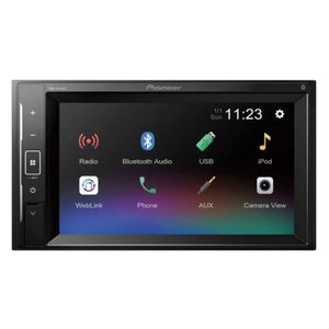 Central Multimídia Pioneer Tela 6.2 Bluetooth Preto - Dmh-a248bt Preto