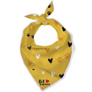 Lenco Para Pets Amarelo - Pet Lovers