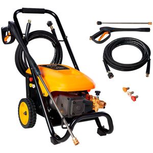 Lavadora De Alta Pressão Wap L Profi 2000 1700psi Com Mangueira De 10 Metros E Pistola De Alta Pressão Preto Com Amarelo 220v
